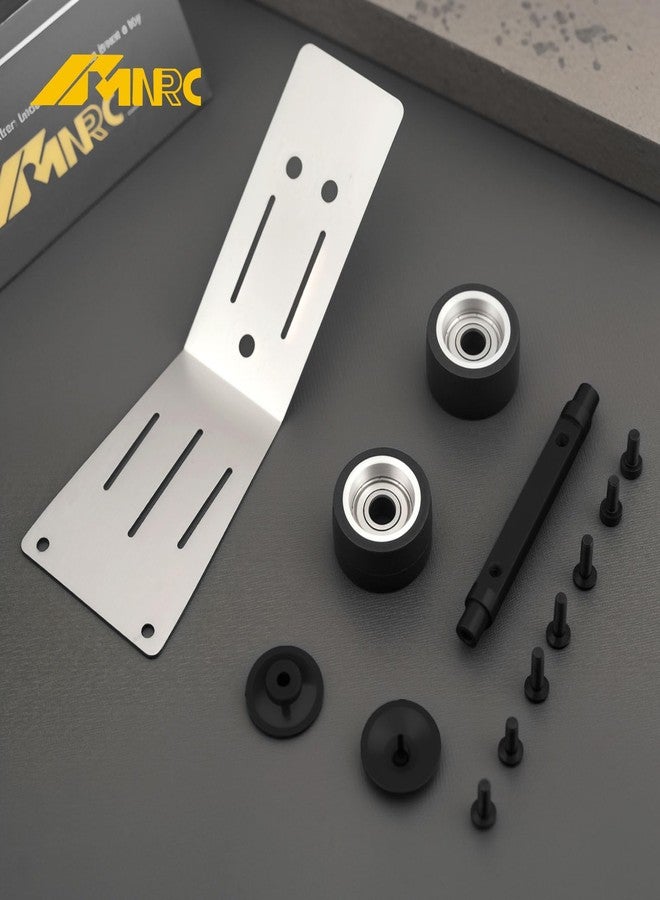 NMNRC 45# Steel Wheelie Bar for 1/16 Mini Maxx Minimaxx 4WD RTR RC Car Upgrades Part Black - Image 2